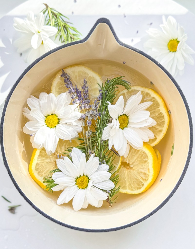 Floral Simmer Pot