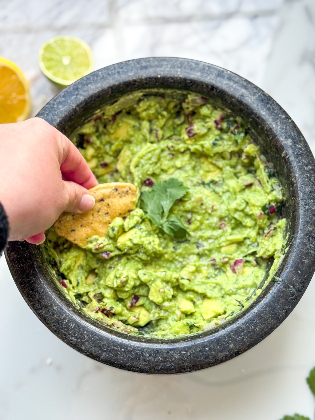 Mortar and Pestle&nbsp;Guacamole