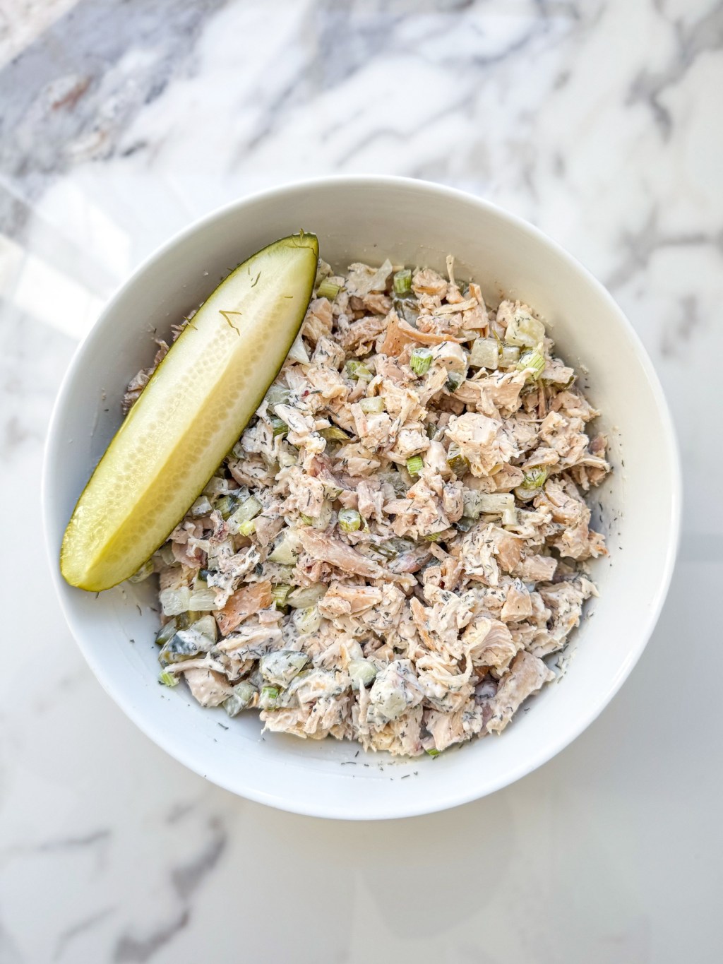 Healthy Dill Pickle Chicken&nbsp;Salad