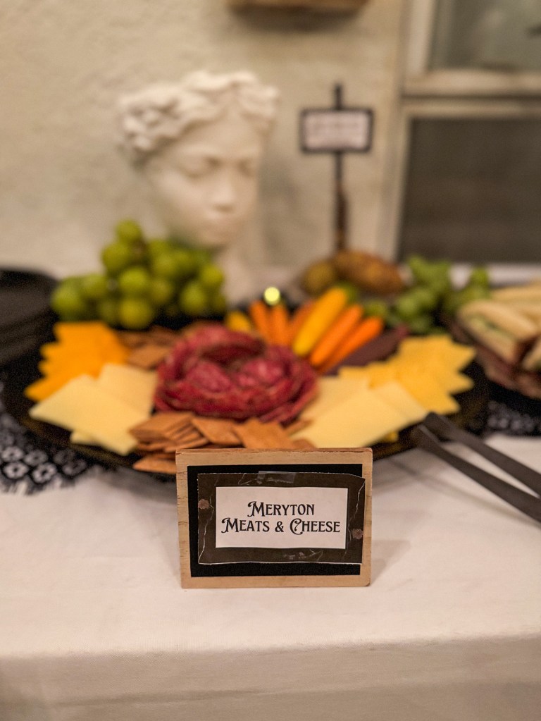 Meryton Meats & Cheese Charcuterie board