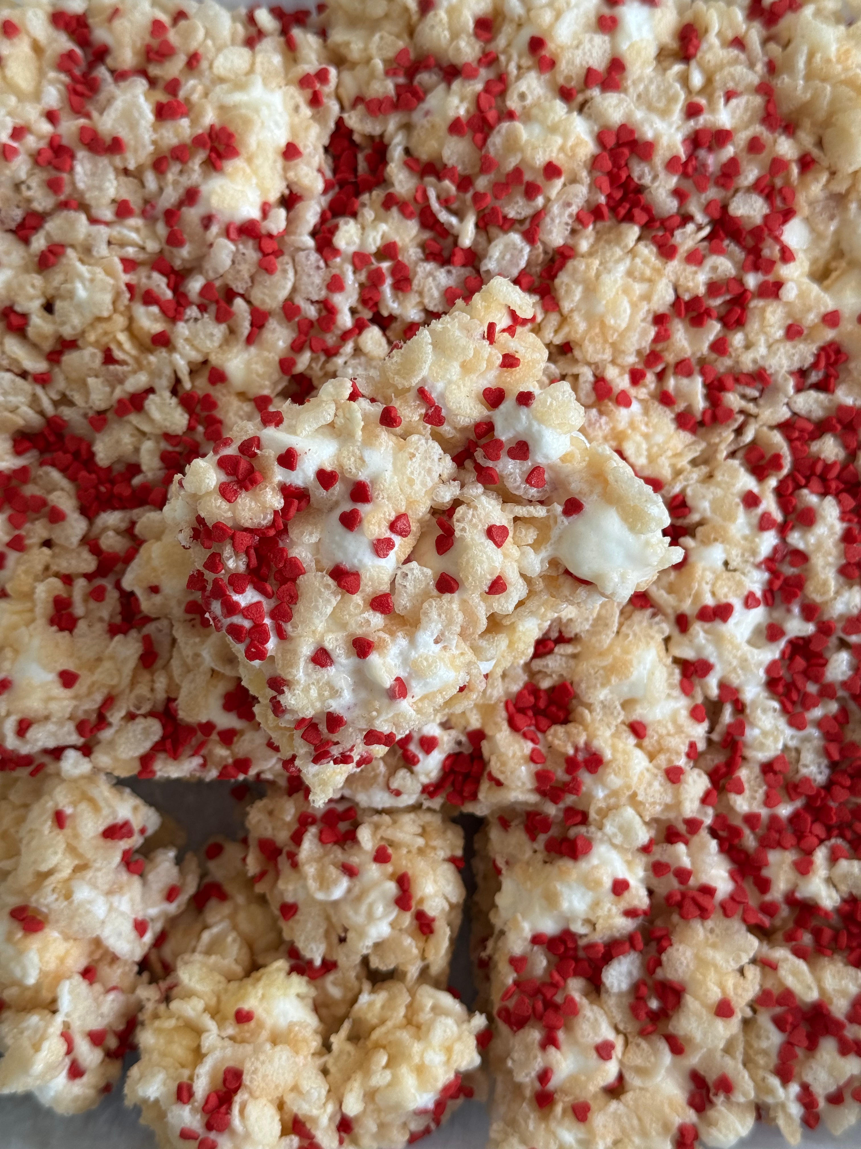 Valentine’s Day Rice Krispie Treats